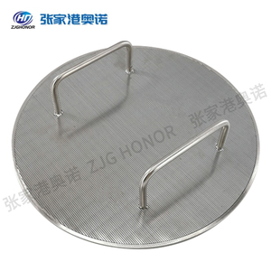 圆形啤酒过滤筛条缝筛板