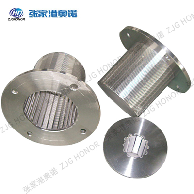 不锈钢除杂质楔形网滤筒