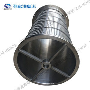 条缝滚筒筛网干湿分离机脱水筛管