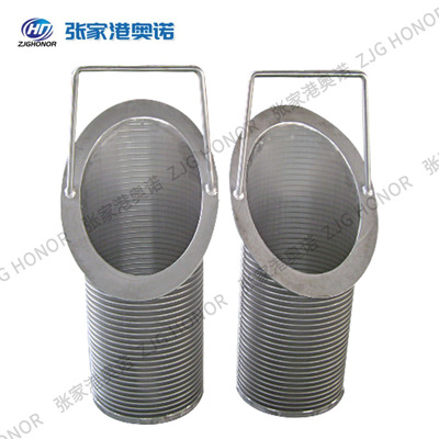 篮式楔形全焊绕丝滤网