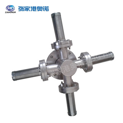 八爪布水器过滤筒条缝水过滤芯