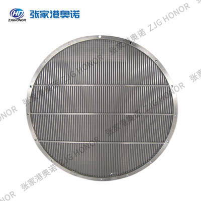 液体浆料过滤网板