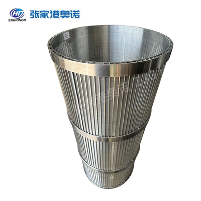 反卷楔形网滤筒