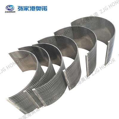 弧形压力曲筛筛面