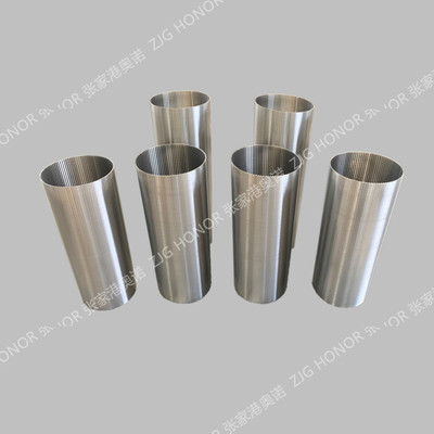 304纯圆不锈钢绕丝管