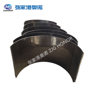 不锈钢楔形条缝筛板